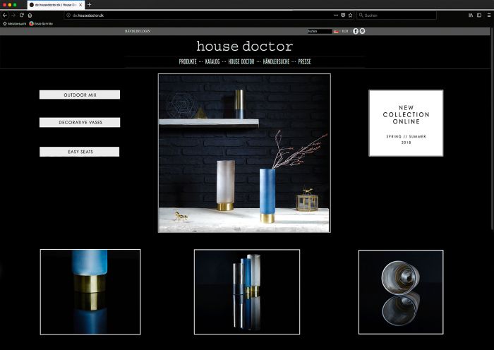 Werbefotografie Glasvasen